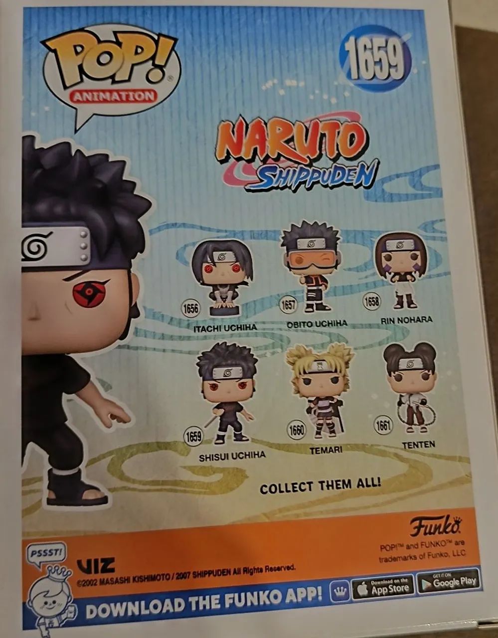 Funko Pop Shisui Uchiha (1659) Naruto Shippuden - Foto 2