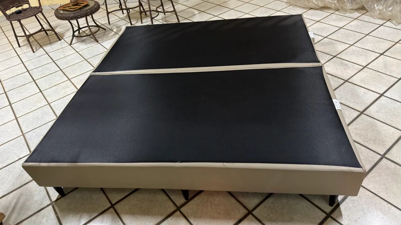 BASE DE CAMA KING SIZE ORTOBOM  NUNCA USADA - Foto 4
