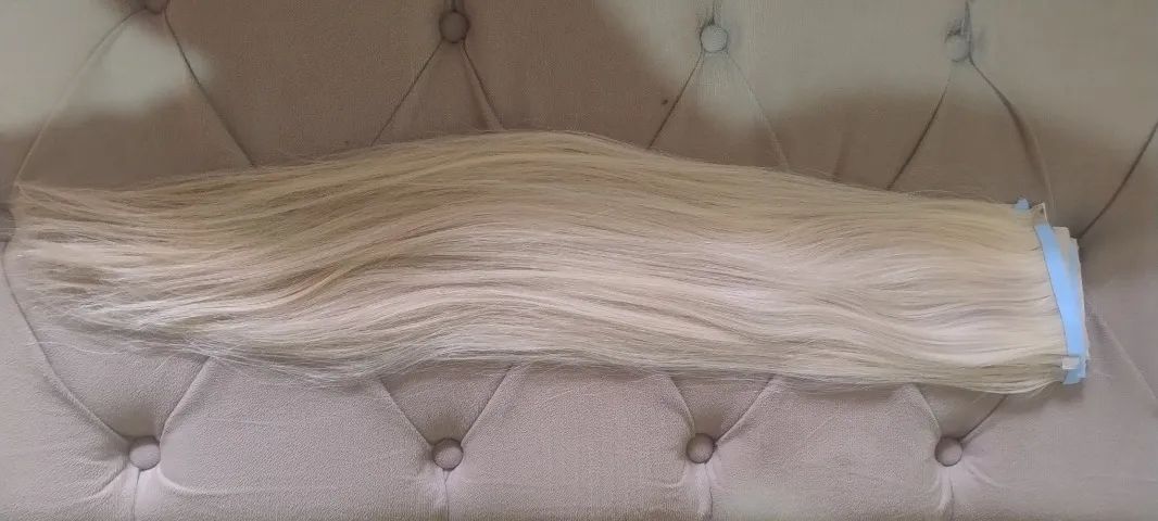 Cabelo humano loiro 