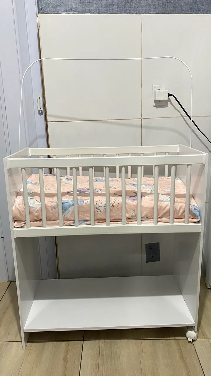 Mini Berço Infantil Novinho. Ele e 2 Em 1 $150 - Foto 2