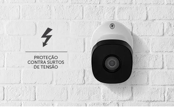 Intelbras kit 8 câmeras proteja sua casa 24 pelo celular + instalação inclusa - Foto 2