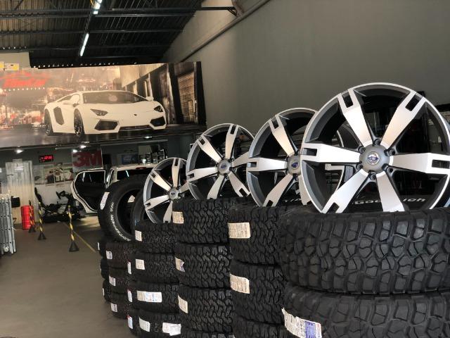 Rodas Aro 22 Ranger Everest Grafite Diamantada - Foto 19