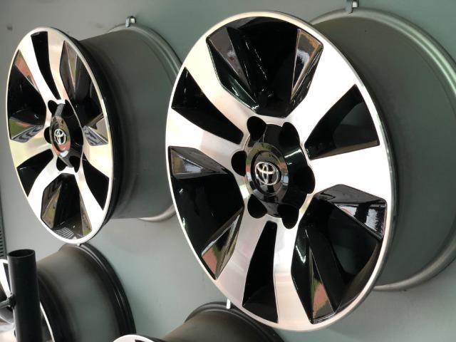 Rodas Aro 17 Toyota Hilux Original SRV Black Diamond - Foto 18