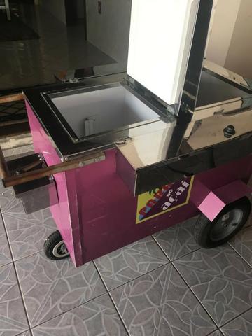 Carrinho para Açaí ou similares, 2 geladeiras - Foto 3
