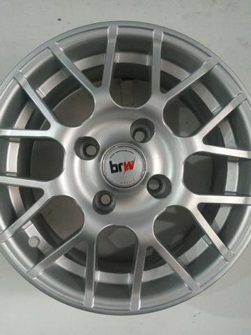 Vendo jogo de rodas esportivas 14 4/108 ford todas zeradas - Foto 3