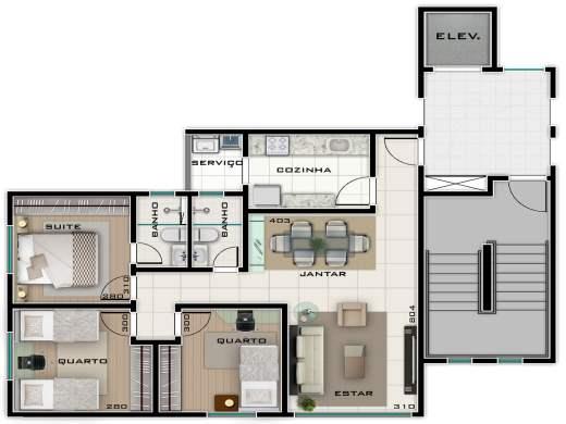 Apartamento à venda com 3 dormitórios em Buritis, Belo horizonte cod:256 - Foto 4