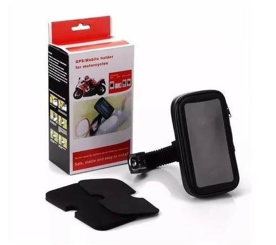 Suporte Case Para Moto Retrovisor Impermeável Galaxy S8+