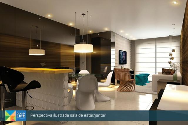 Quarto/Sala no Edifício Good Life, localização na Jatiúca e obras aceleradas! - Foto 3