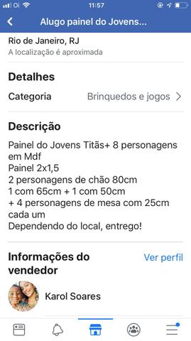 Painel e personagens jovens titãs - Foto 2