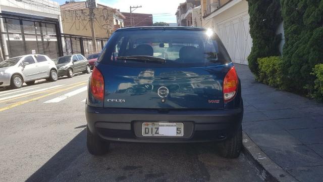 Chevrolet Celta 1.0 VHC 5p 2003 Azul Super Conservado Doc OK - Foto 6