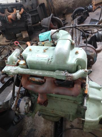 Motor om 314 para 608 . usado . a base de troca