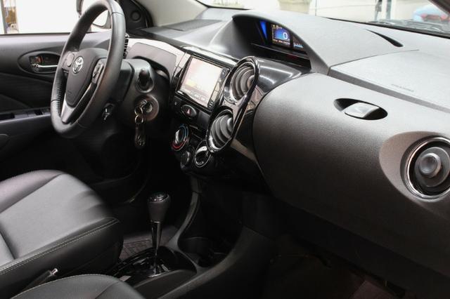 Etios XLS 1.5 Flex Automático + Couro Apenas 20 Mil Rodados Raridade - Foto 10
