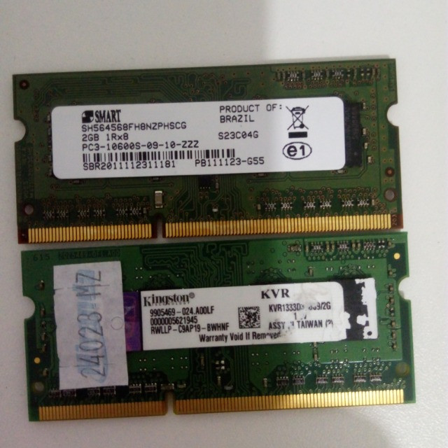 Memória DDR3 - 2 x 2Gb - Notebook - Foto 6