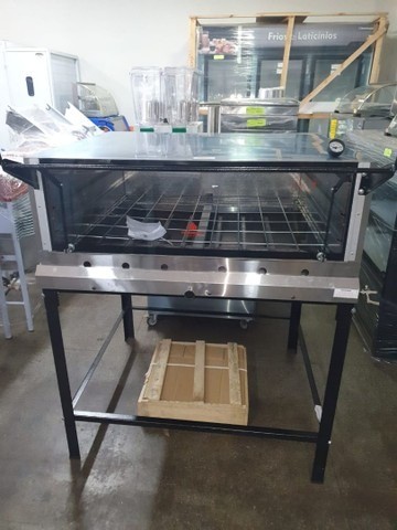 Forno com pedra a gás