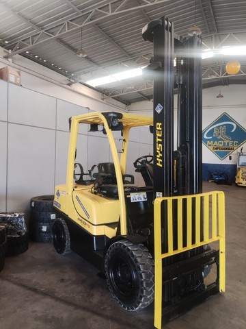 Empilhadeira Hyster H70FT | 2007 | Torre triplex - Foto 2