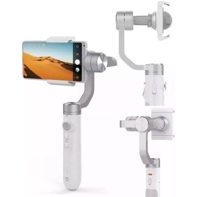 Estabilizador Para Celulares Xiaomi Mijia Gimbal 3-eixos Branco - Foto 3