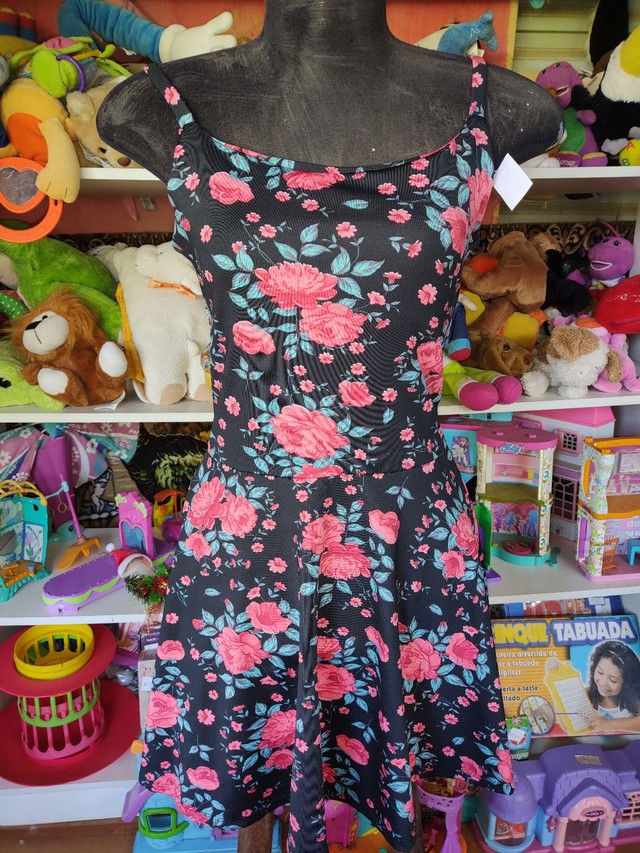 Promoção Vestido Estampado Curto 20,00 Cada - Foto 3