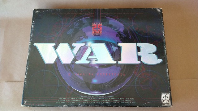 Jogo War - Edição Especial Nova Embalagem Original Grow