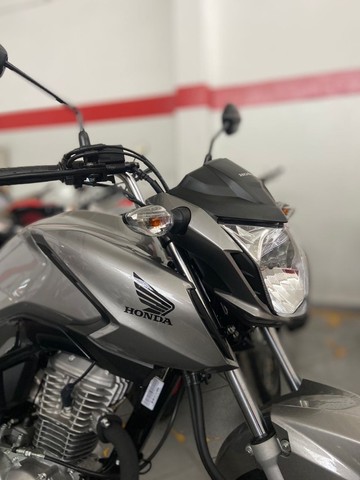 Honda CG 160 Fan 2023 Prata