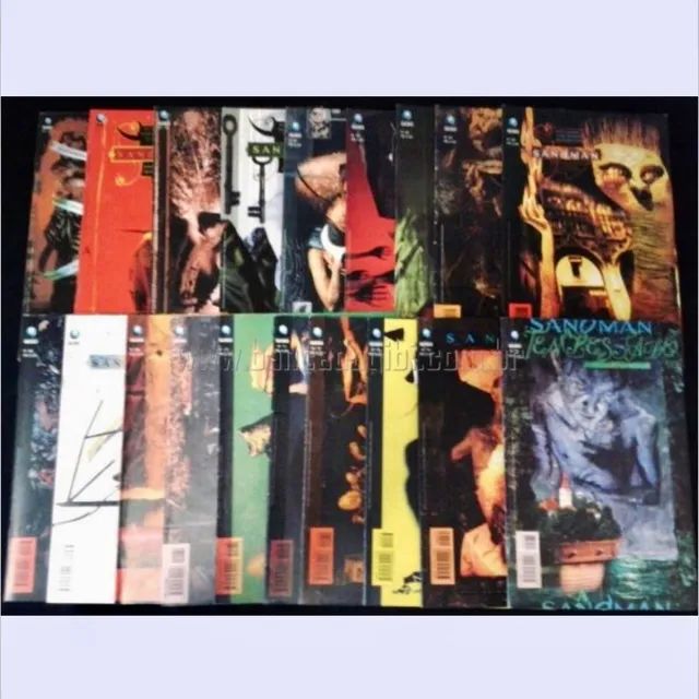 Coleção Completa Sandman 75 Hqs 1ª Edição Ed. Globo (1989)