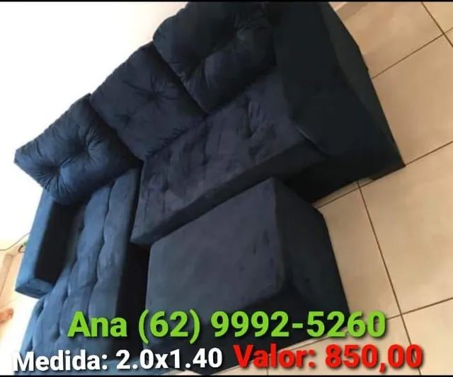 Sofá D33 /// Preto - 01