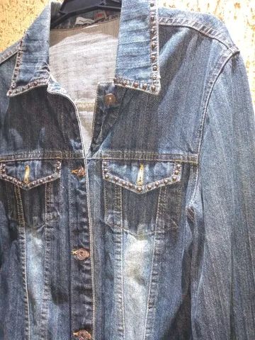 Jaqueta jeans Patogê - Foto 2