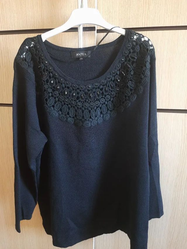 Blusa importada nova marca Antea Espanha br Roupas Alto