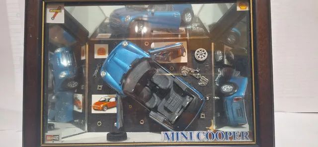 quadro com miniatura mini cooper - escala 1:43 - Foto 2