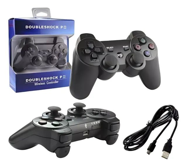 Controle Sem Fio Compatível Com Ps3 Manete