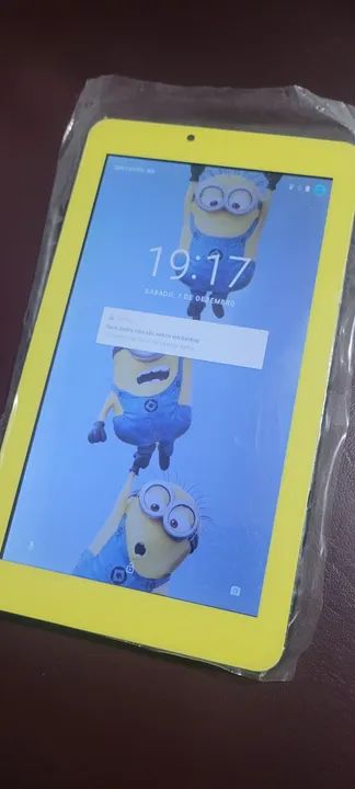 Tablet minons 7 pol.  Youtube playstore  wifi mais de 200 jogos  - Foto 2