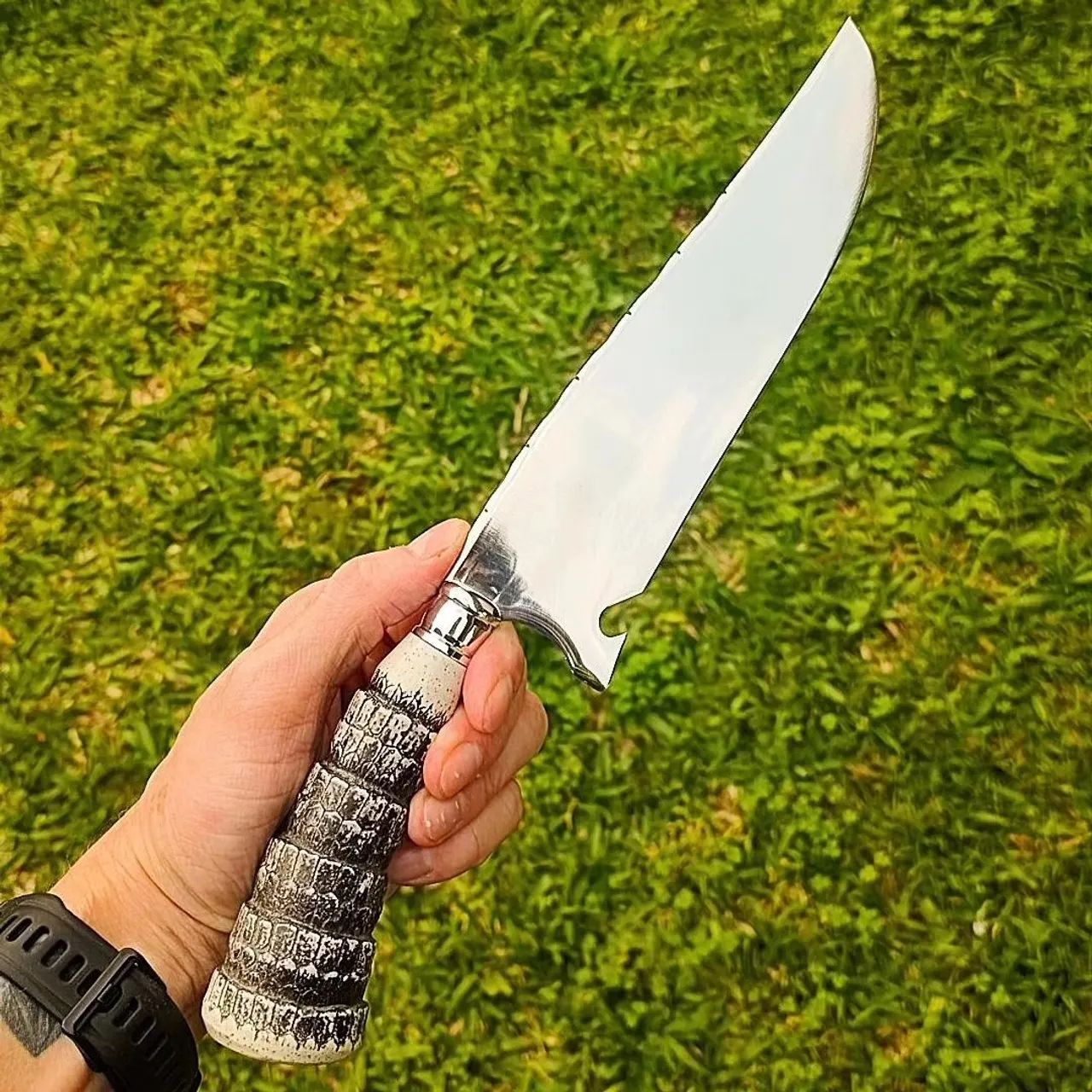 Faca Picanheira Inox - Rabo de Tatu