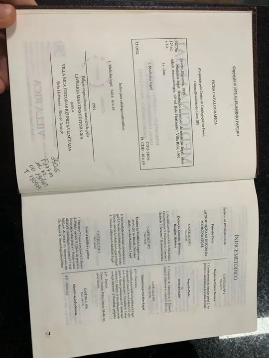 Livro medicina legal de Flaminio Favero - Foto 4