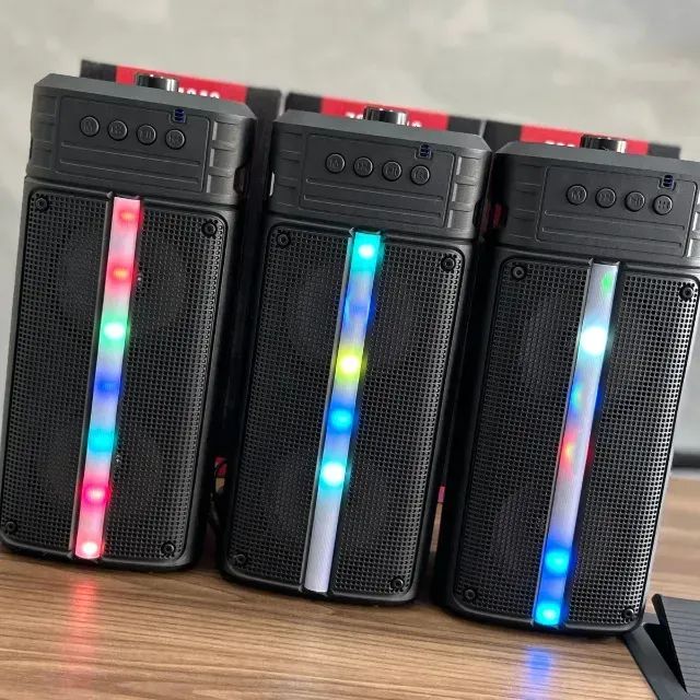 Caixa de som Bluetooth com Microfone - Foto 4