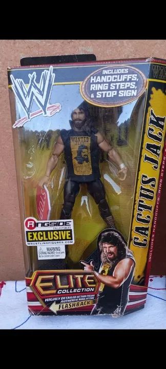 WWE top Elite Collection Flashback Cactus Jack