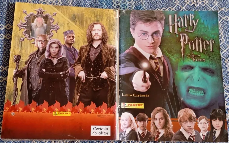 Álbum Figurinhas Harry Potter E A Ordem Da Fênix Completo