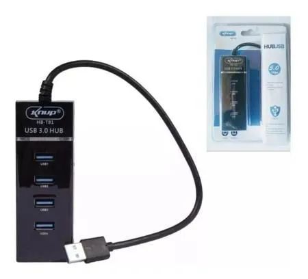 Hub USB 3.0 e 2.0 com 4 portas USB - Foto 2