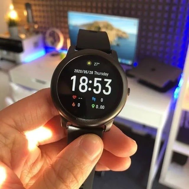 Smartwatch XIAOMI Haylou Solar LS05+BRINDE Pulseira Extra + Película/Bateria 20 dias