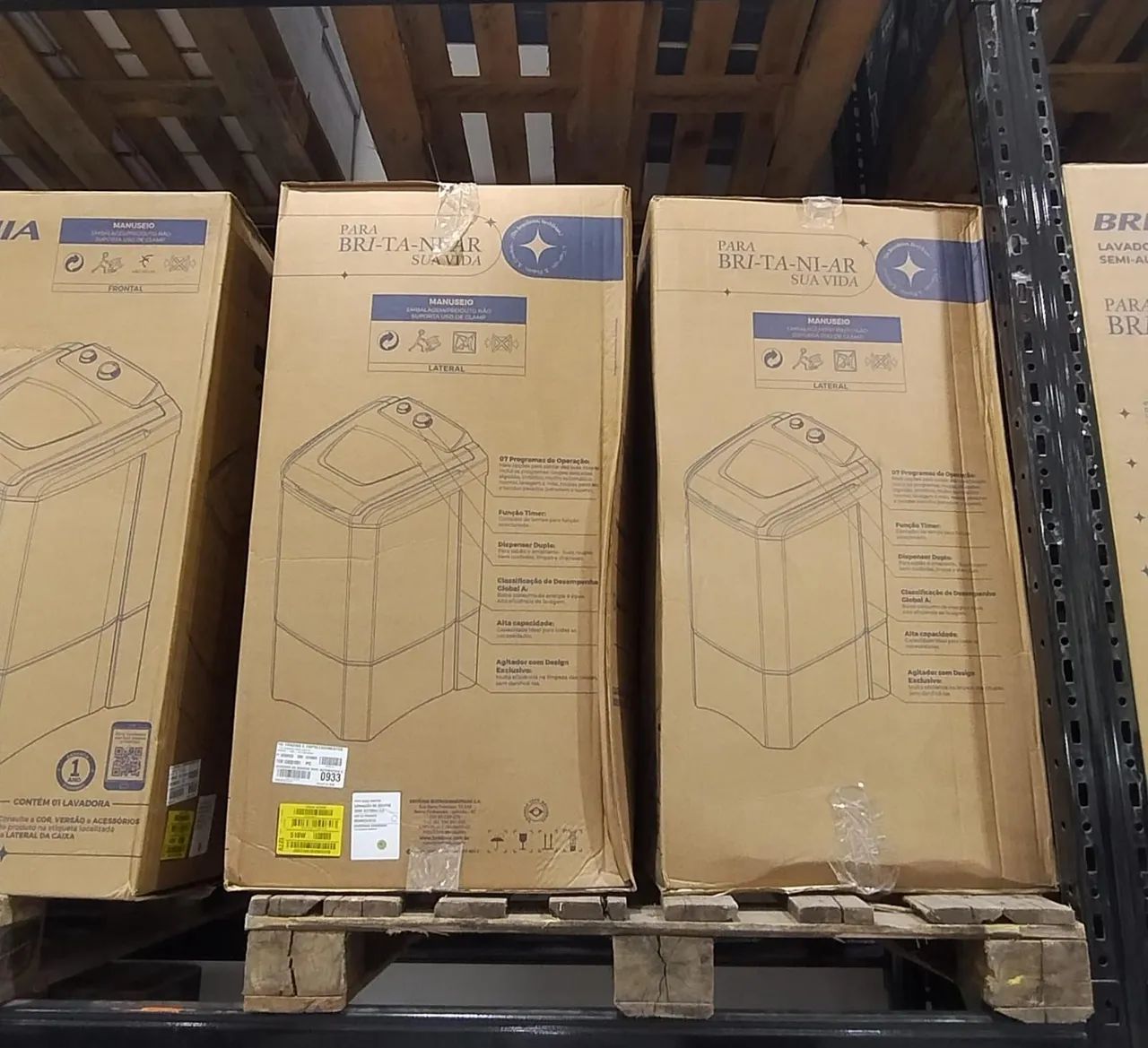 Máquina de Lavar Tanquinho 10Kg Britânia - Nova! - Foto 6