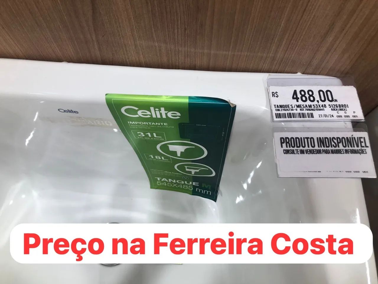 Tanque de cerâmica NOVO CELITE 31L - Foto 4