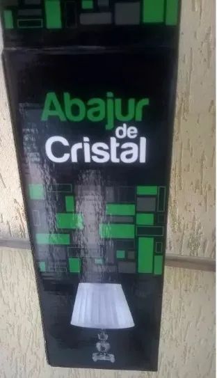 Abajur de Cristal Novo - Foto 4