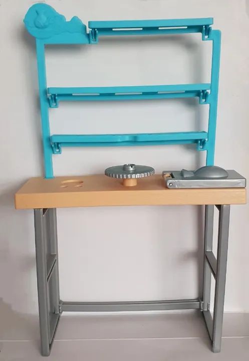 para casa da boneca barbie estante artesanato - Foto 3