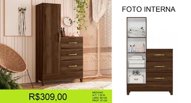 Comoda a pronta entrega - Foto 3