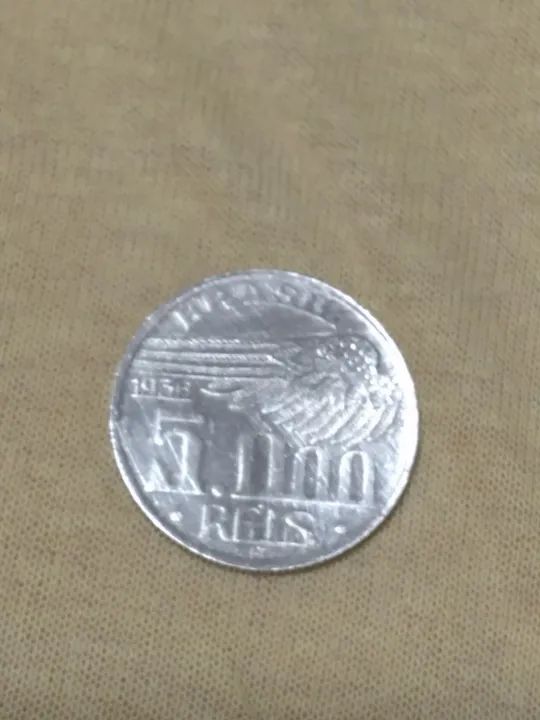 Moeda de 5.000 reis do santos Dumont  - Foto 4