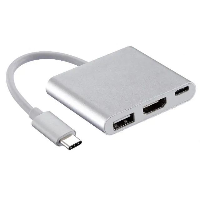 Cabo Adap Usb 3.1 Tipo C Thunderbolt 3.0 X Hdmi Usb 3 Tipo C - Foto 5