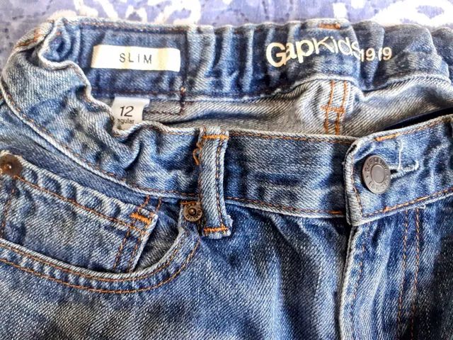 Calça Jeans GAP Kids tam. 12 - Foto 3