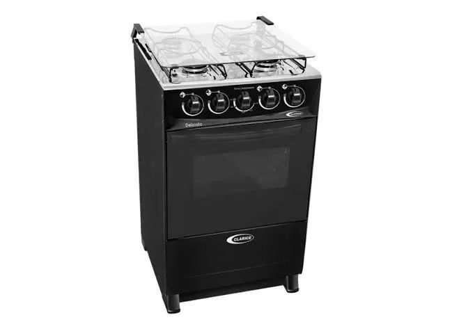 Fogão 4 Bocas Novo Preto