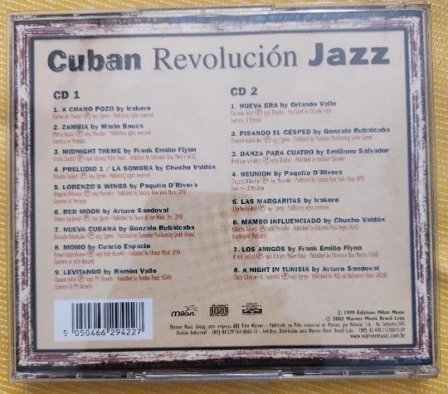 Cuban Revolución Jazz - CD Duplo - Foto 4