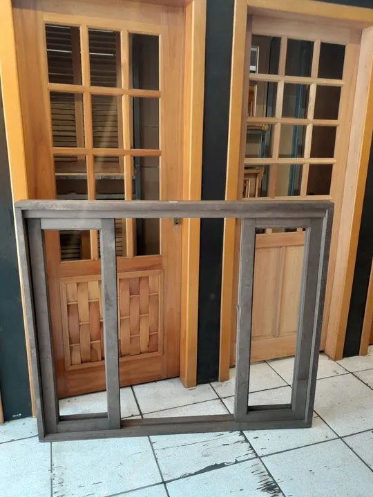 Vitro panorâmico 120x140mt madeira itauba  - Foto 2