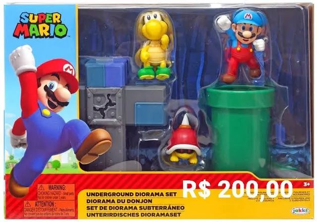 Super Mario- Dioramas do Super Mario Bros