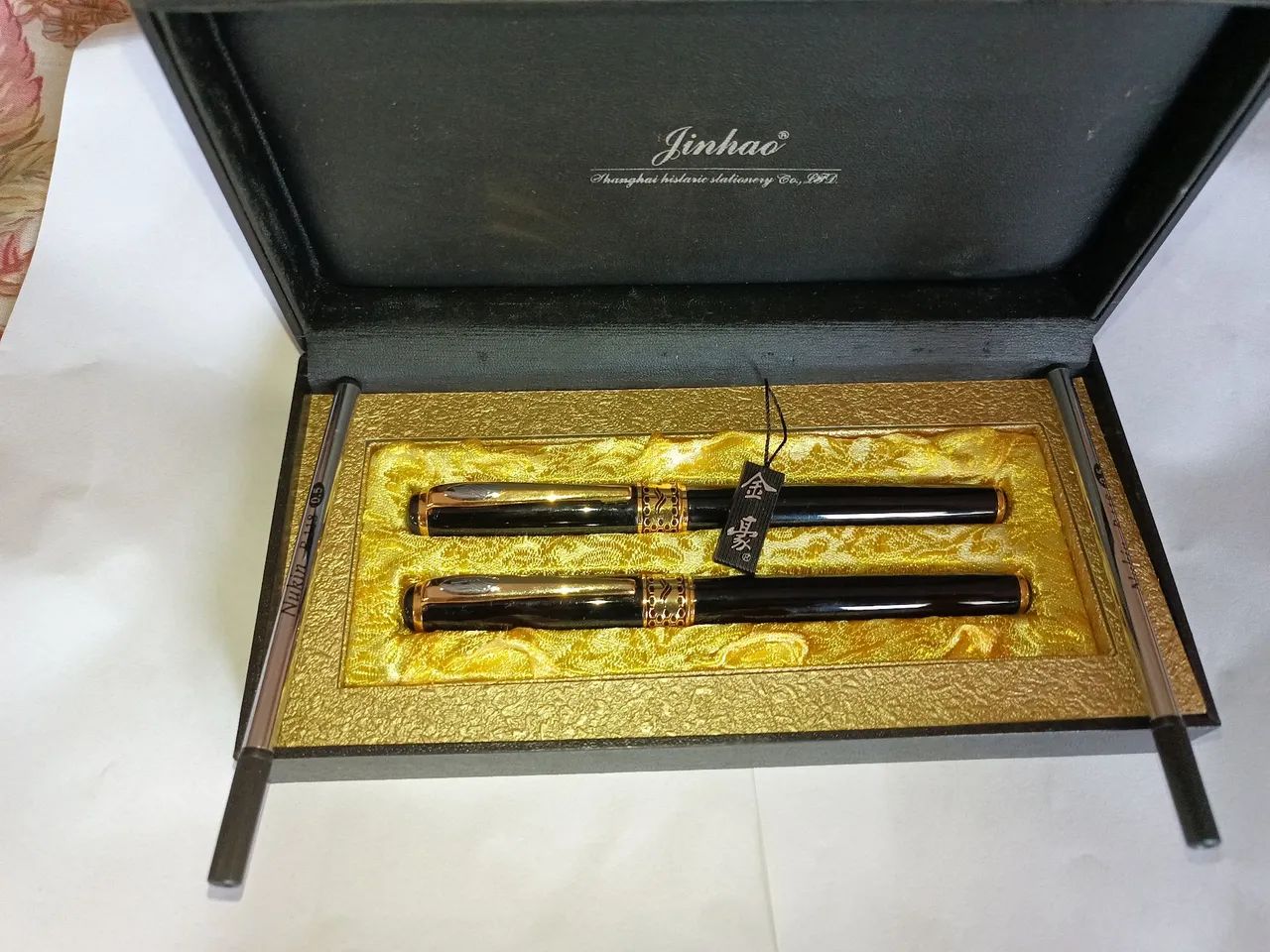 Par de Canetas Jinhao esferográfica e tinteiro - Foto 5